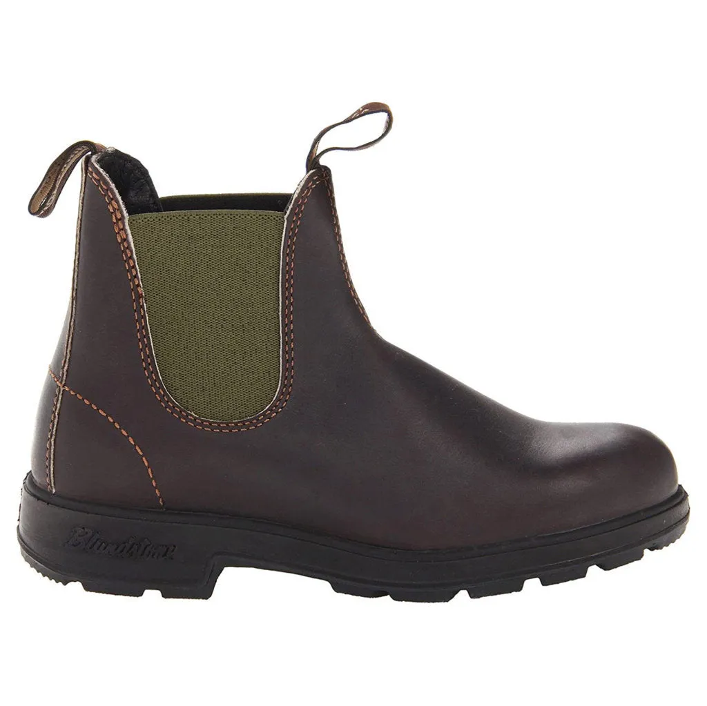 519 Water-Resistant Leather Unisex Chelsea Boots