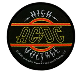 ACDC High Voltage Rock N Roll Sew on Patch