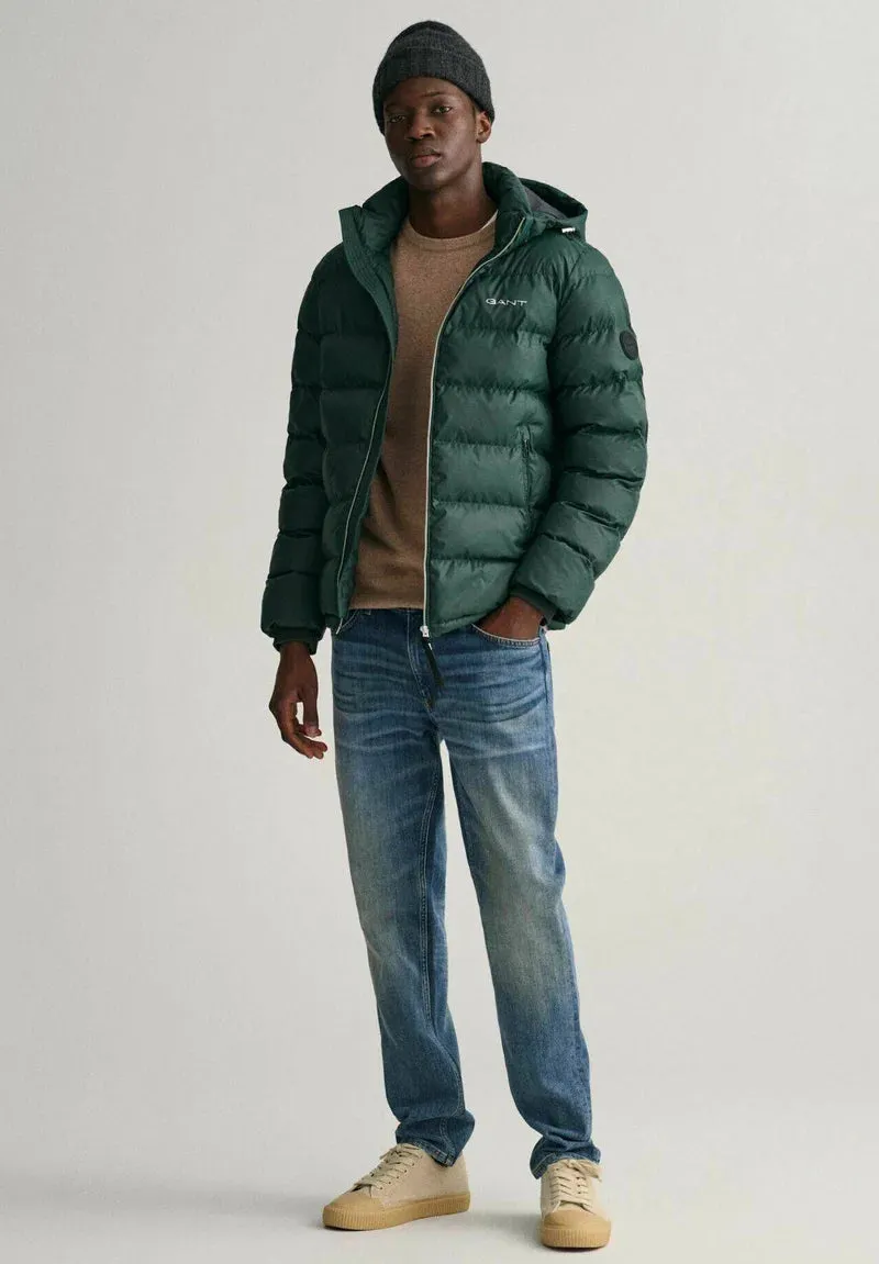 Active Cloud Puffer Jacket - Tartan Green