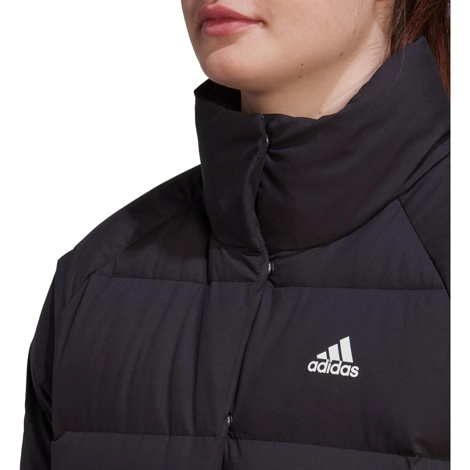 adidas Helionic Relaxed Fit Womens Down Jacket - Black