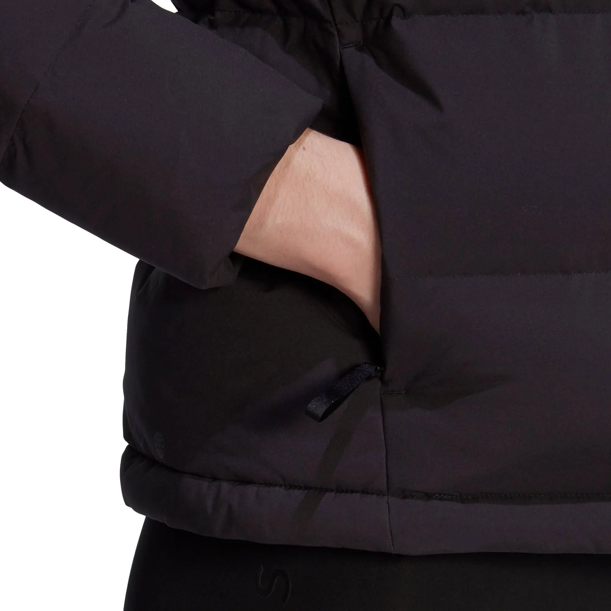 adidas Helionic Relaxed Fit Womens Down Jacket - Black