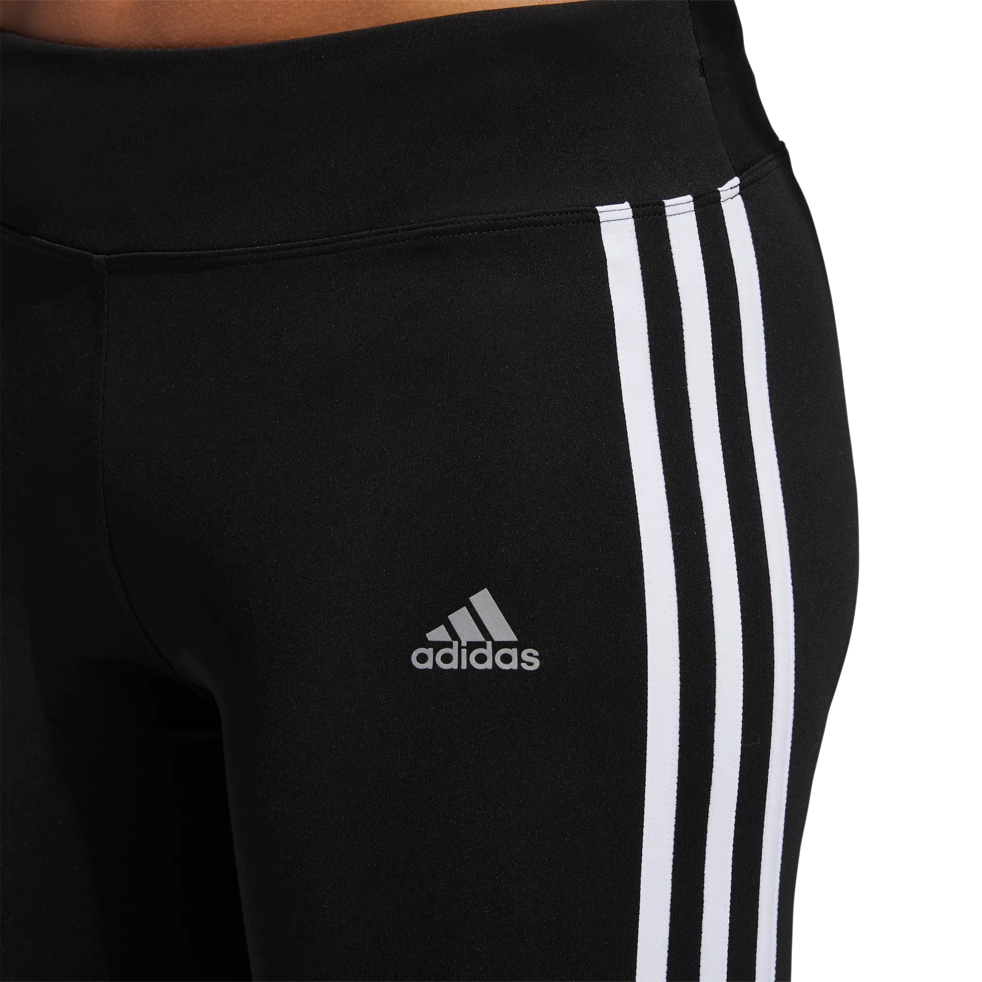 Adidas Womens 3 Stripe Running Tights