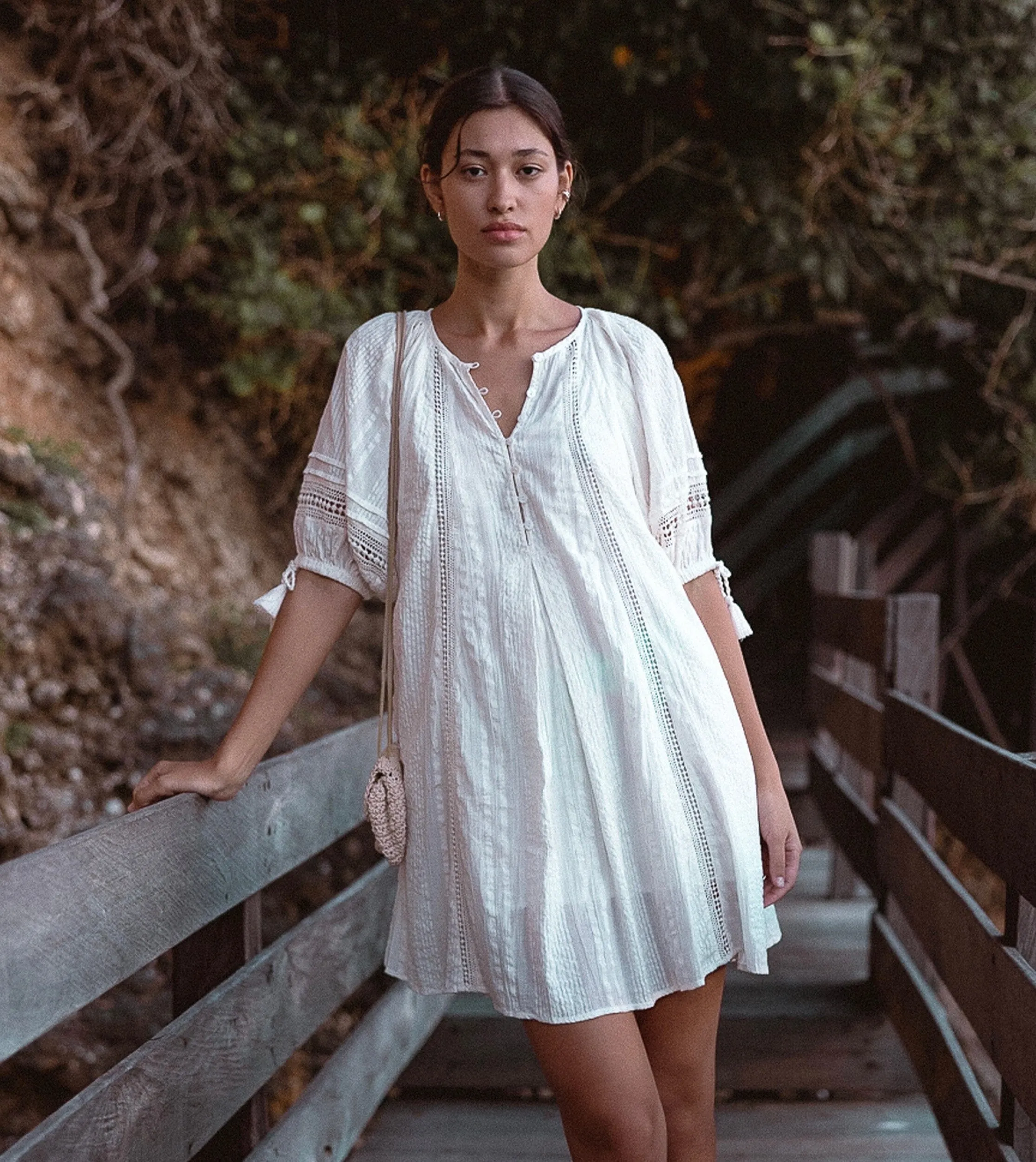 Alba Mini Dress | Ivory