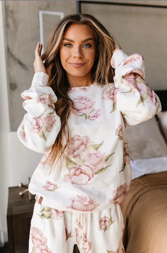 Ampersand Avenue University Pullover - Happily Ever After