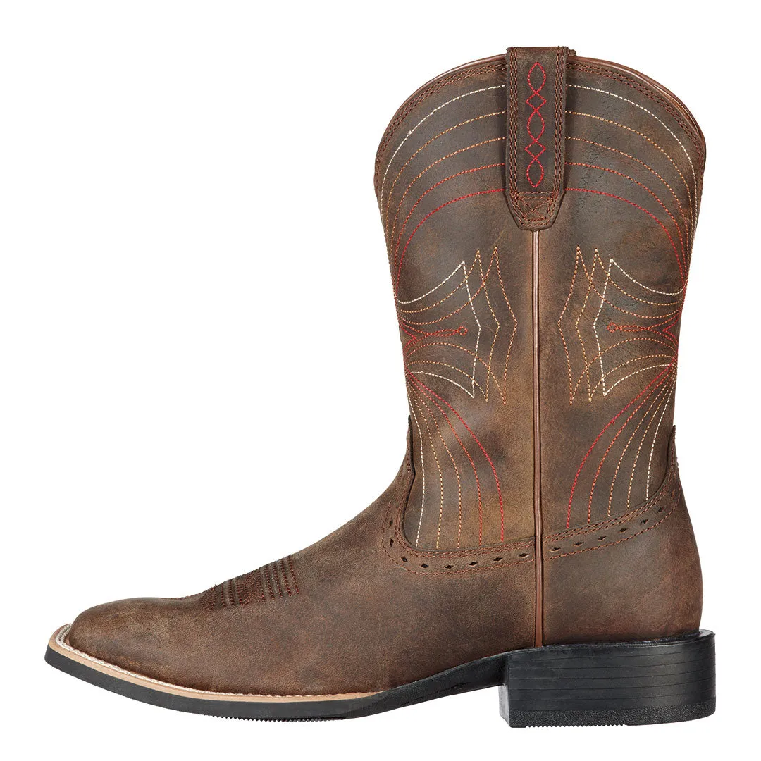 Ariat Men's Sport Wide Square Toe Cowboy Boots