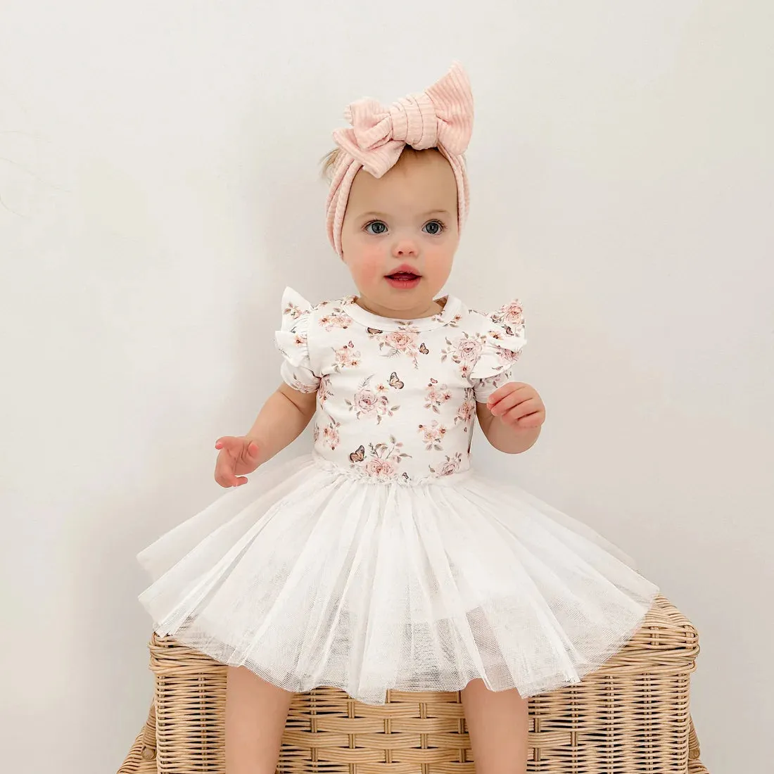 Aster & Oak - Butterfly Tutu Dress - Size 3yr