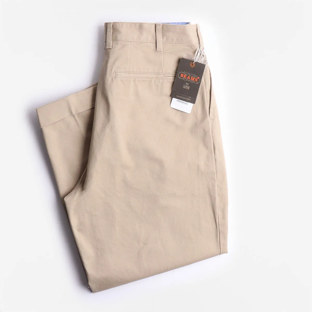 Beams Plus 2 Pleats Twill Pant