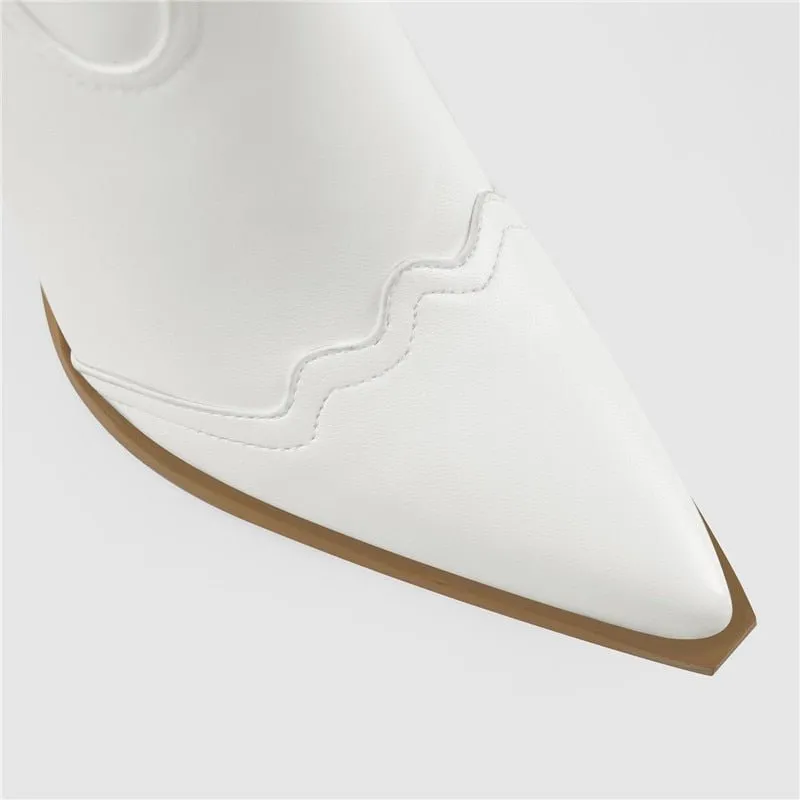 Boots Queen Wang (White)