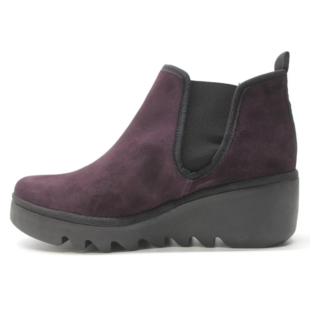 Byne349Fly Suede Women's Chelsea Ankle Boots