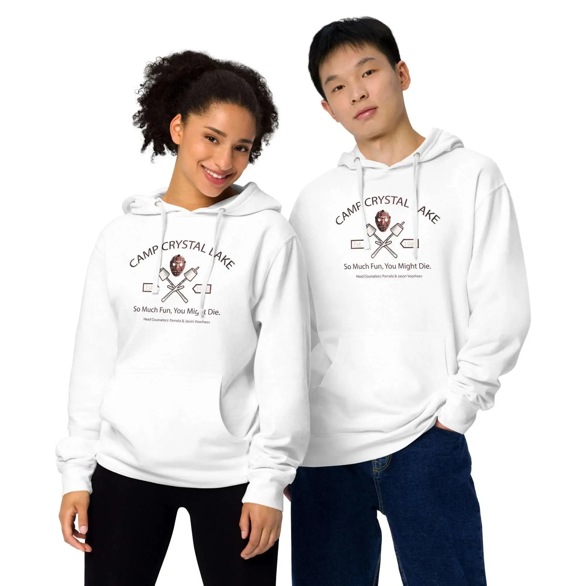 Camp Crystal Lake Unisex midweight hoodie