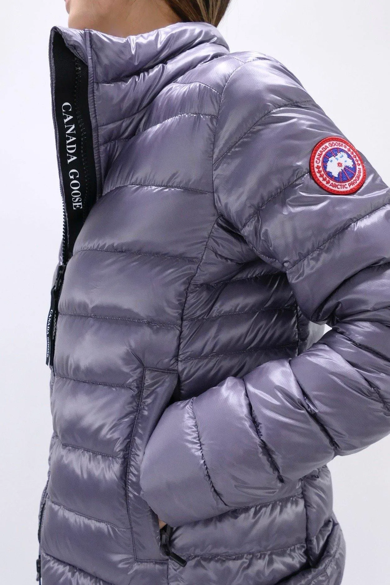 Canada Goose Womens Lite Jacket Cypress - Thistle Purple