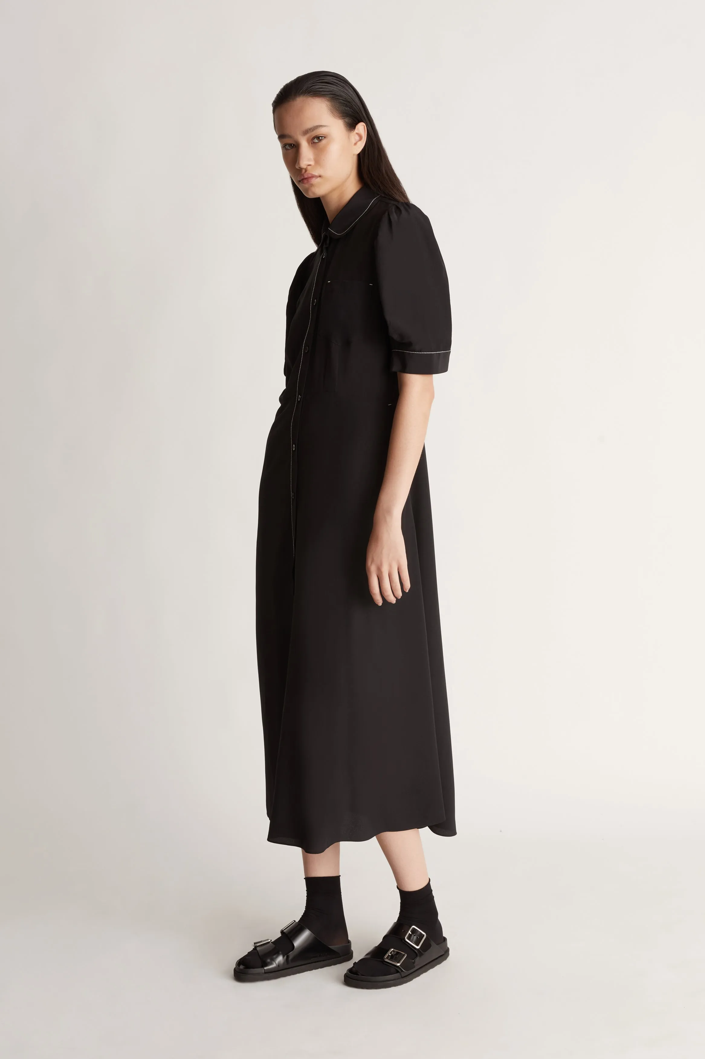 Cassini Short Sleeve Dress