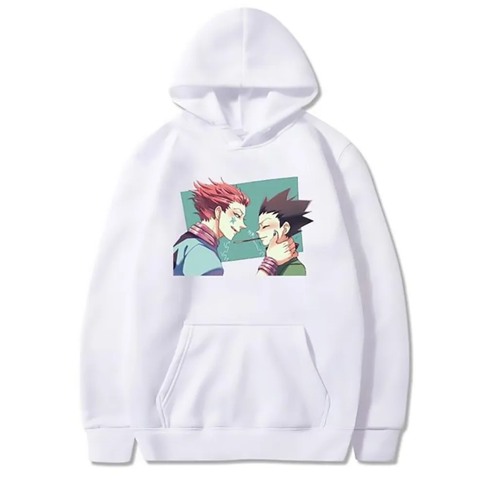 Casual Hunter X Hunter Hoodie Hisoka Gon Hoodies Streetwear Thick Crewneck Clothes