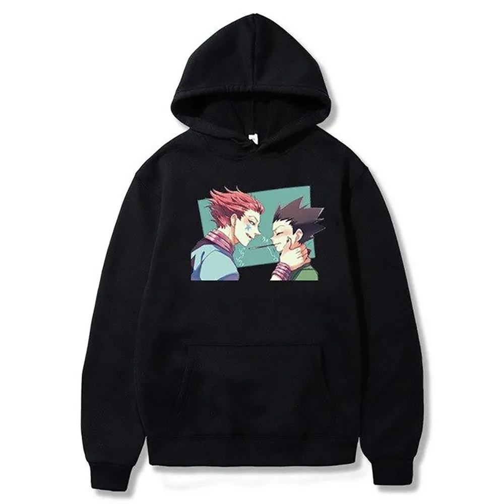 Casual Hunter X Hunter Hoodie Hisoka Gon Hoodies Streetwear Thick Crewneck Clothes