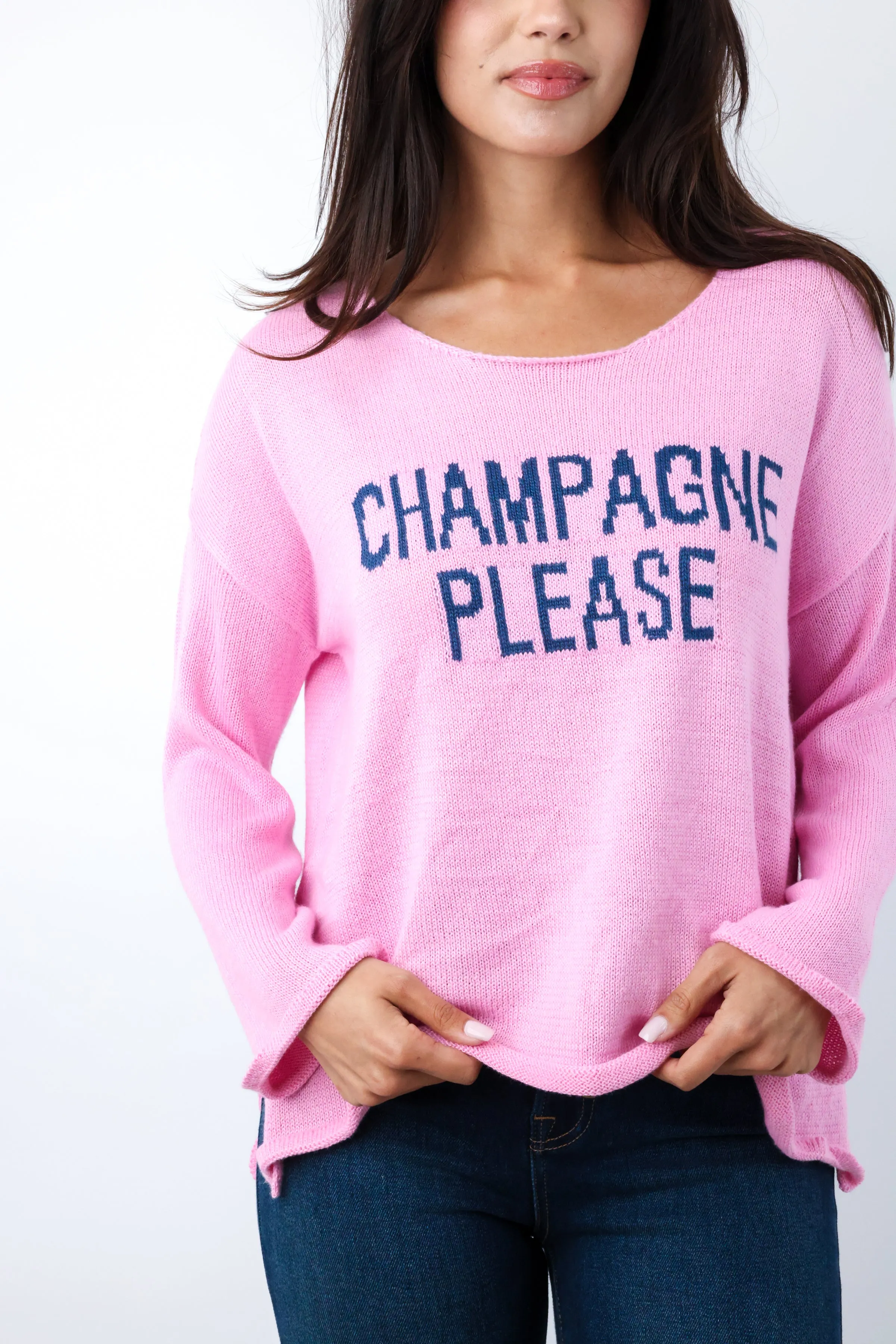 Champagne Please Sweater