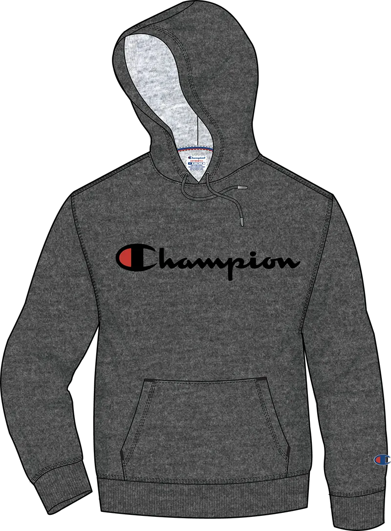 Champion Big & Tall Script Pullover Hoodie