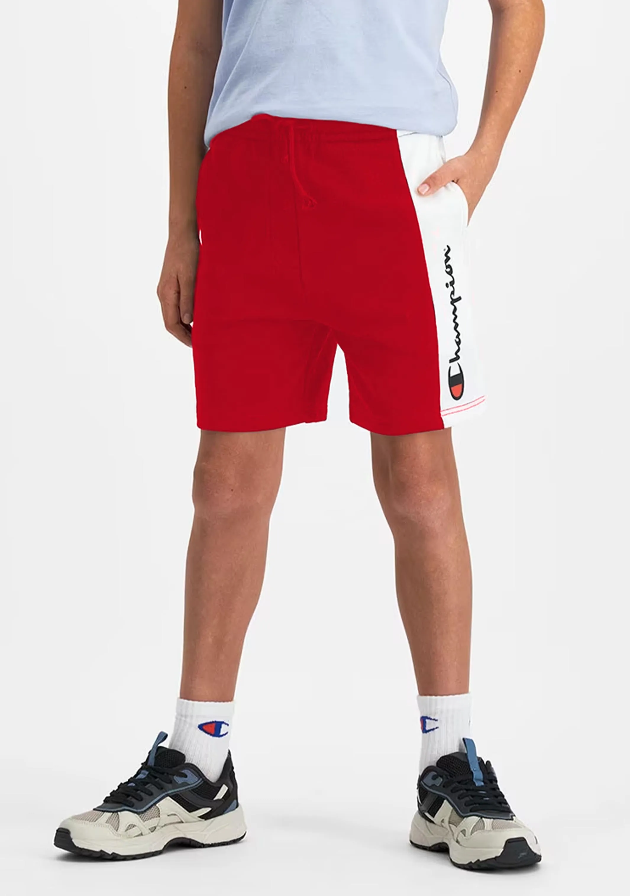 Champion Kids French Terry Panel Short <br> KVUNN LJI