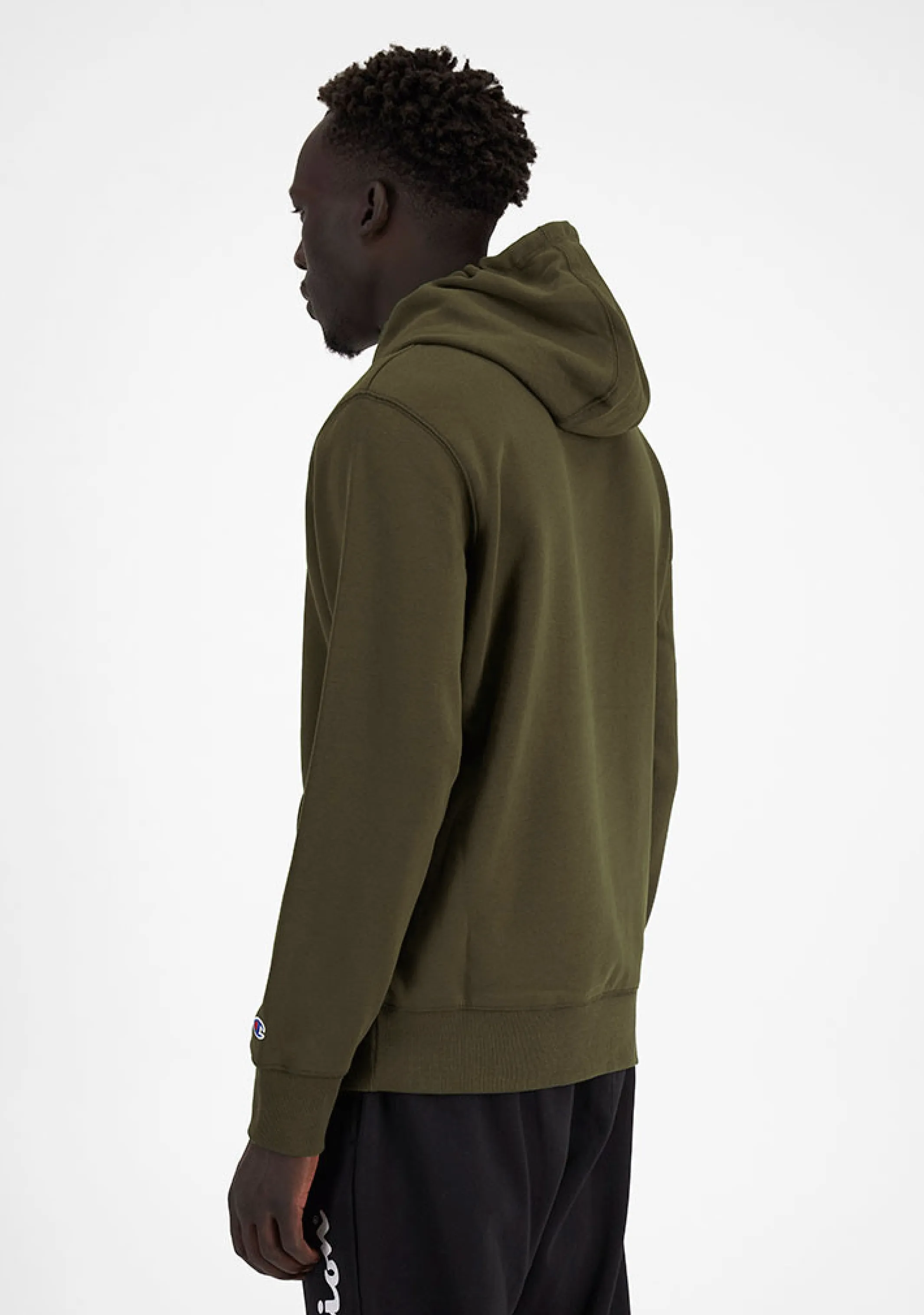 Champion Mens Script Hoodie <br> AY79N FTR