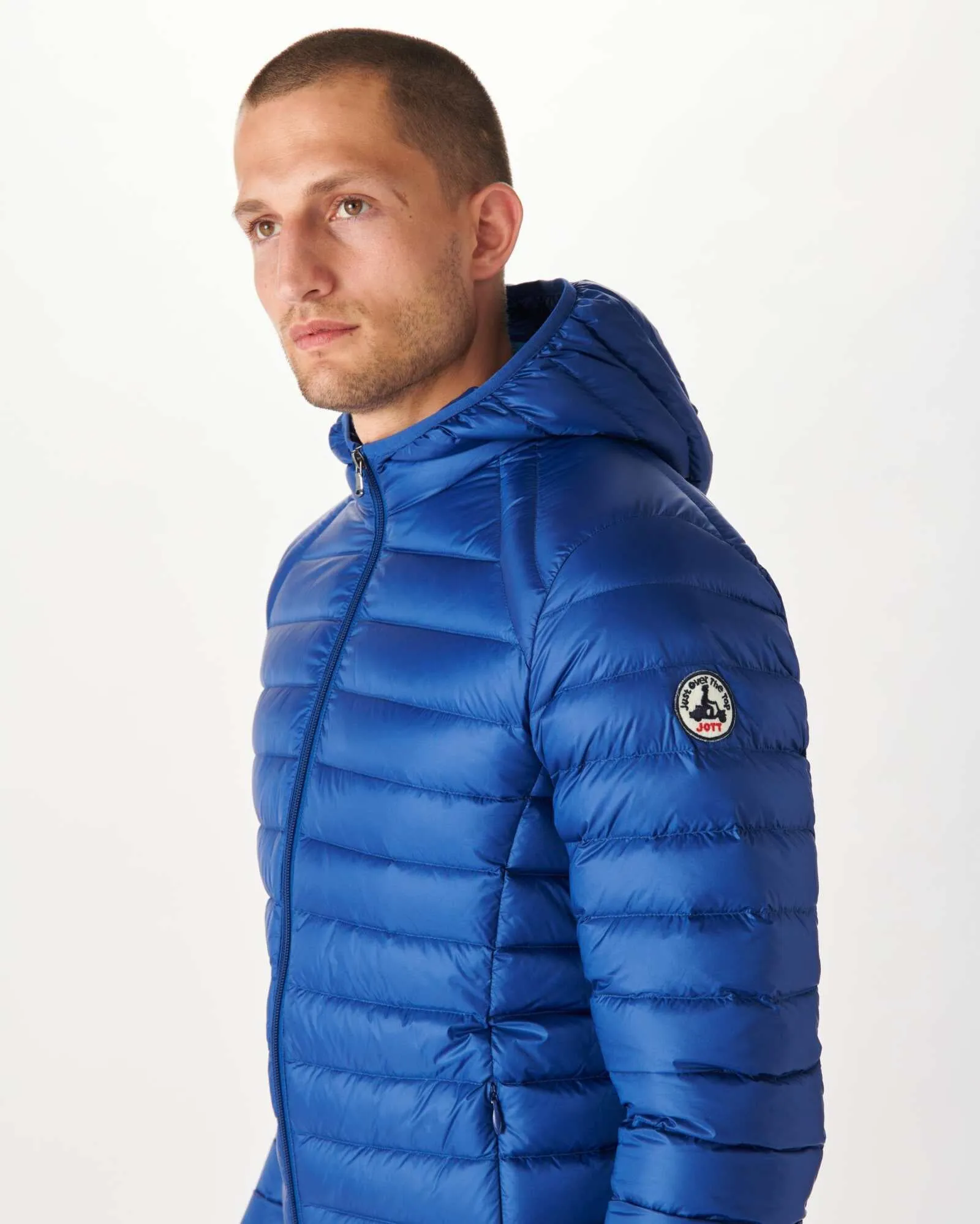 Dark Denim Lightweight down jacket Nico