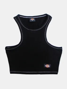 Dickies Classic Label Racer Front Tank - Black