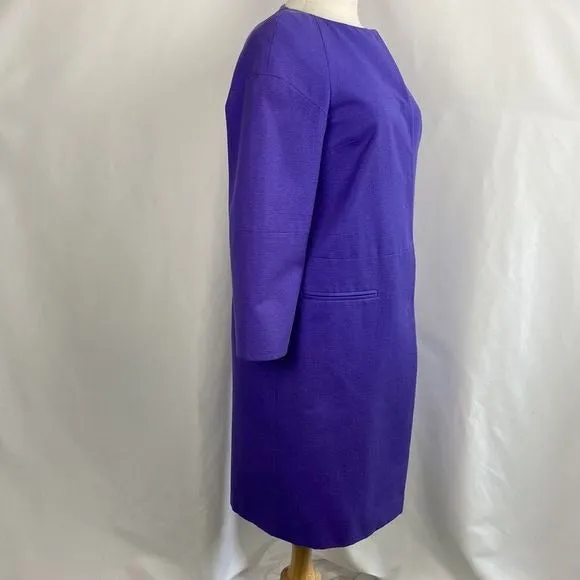 Emilio PucciPurple Silk Cotton Blend Spring Jacket