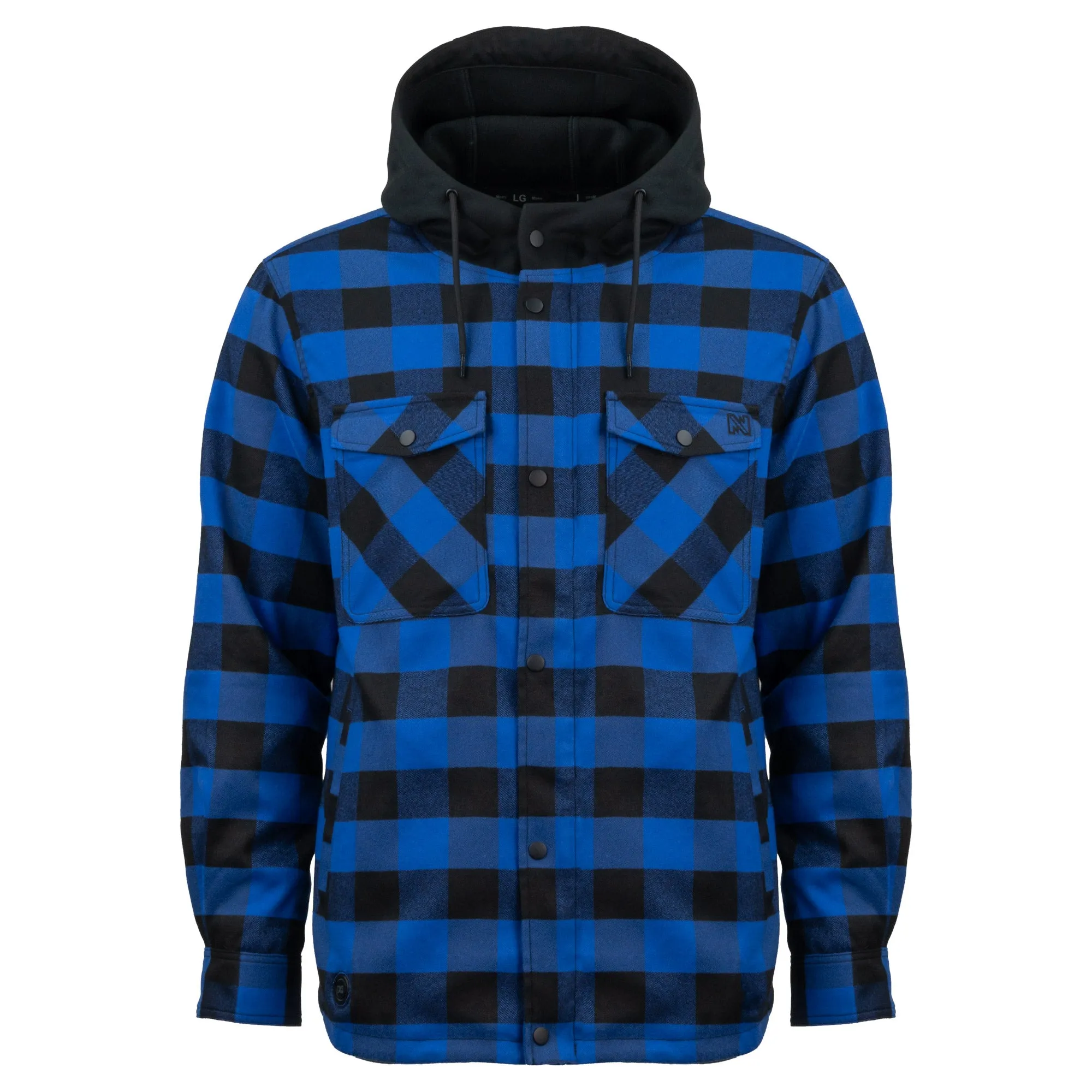 Flannel Hoodie Heated Jacket Men’s