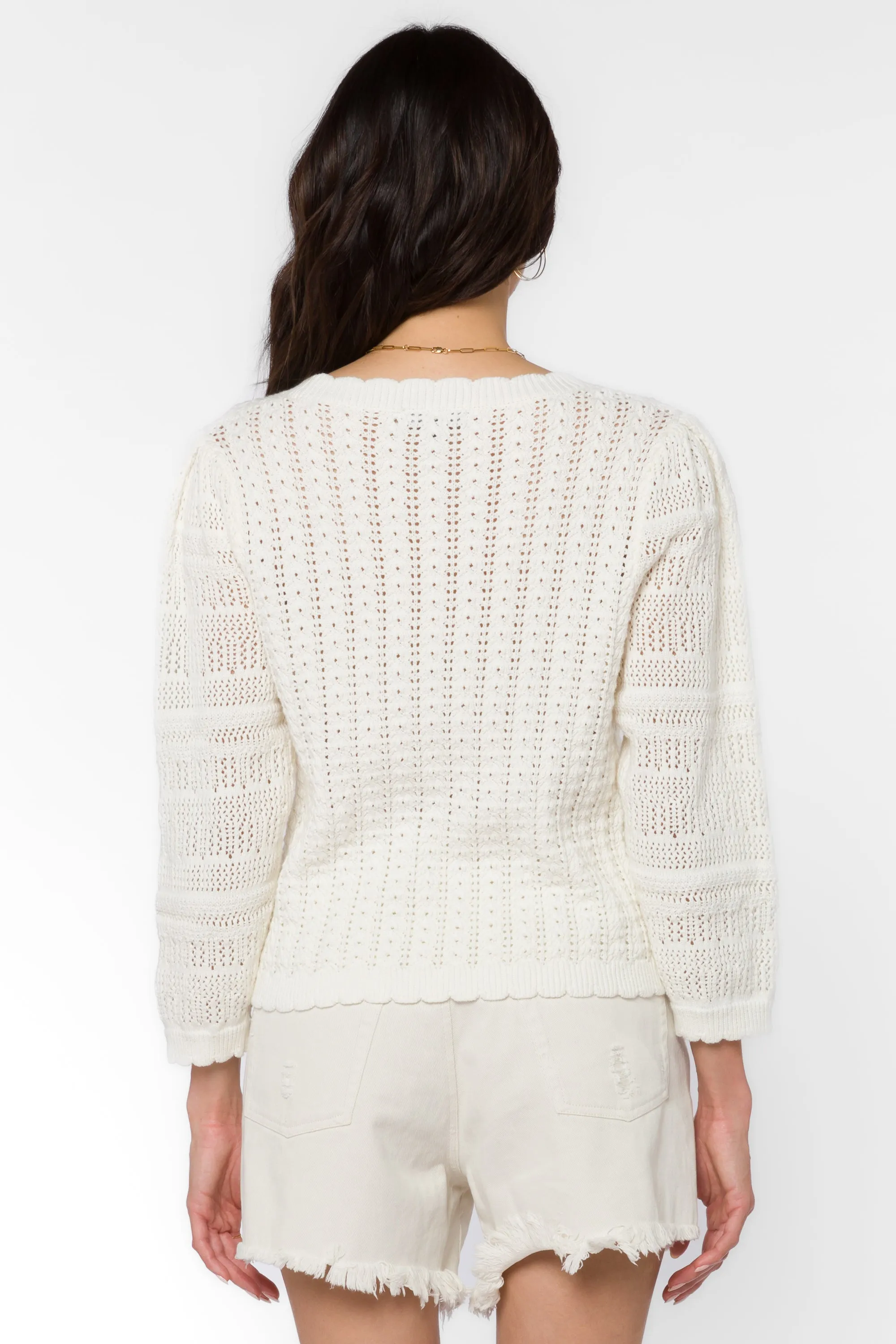 Gazelle White Sweater