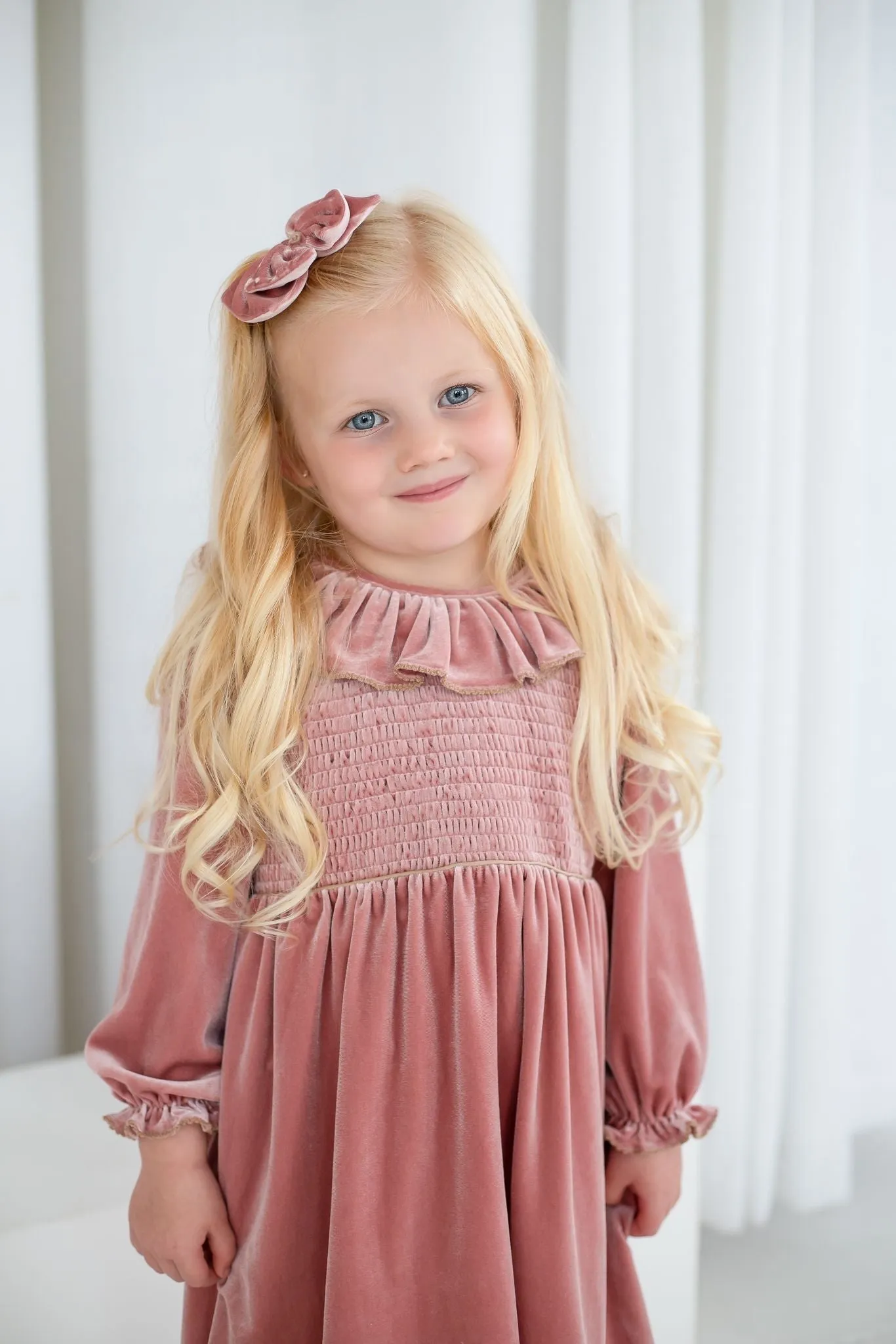 Girls Pink Luxe Dress