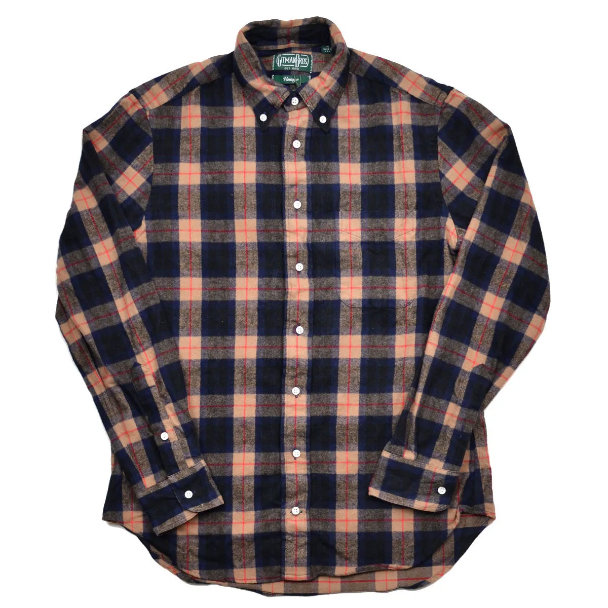 Gitman Vintage - Check Shirt - Shaggy Check