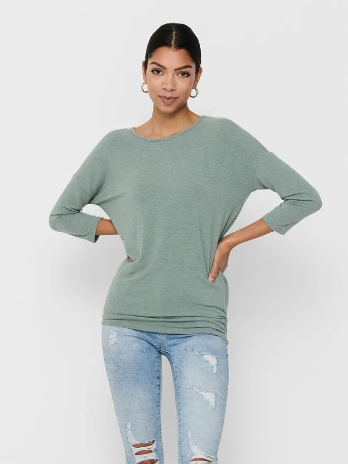 Glamour 3/4 Sleeved Top