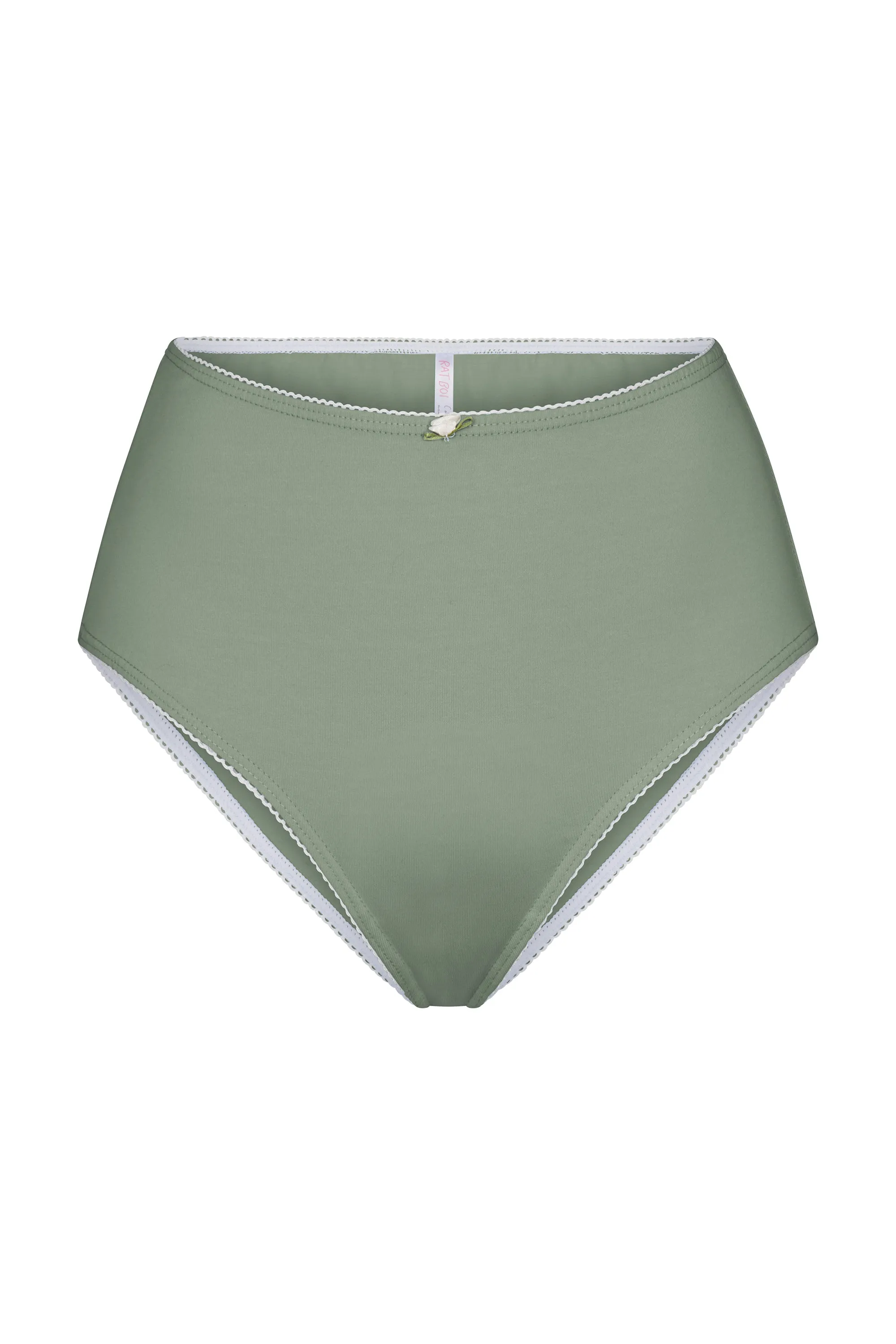 HIGH RISE UNDERWEAR IN SAGE