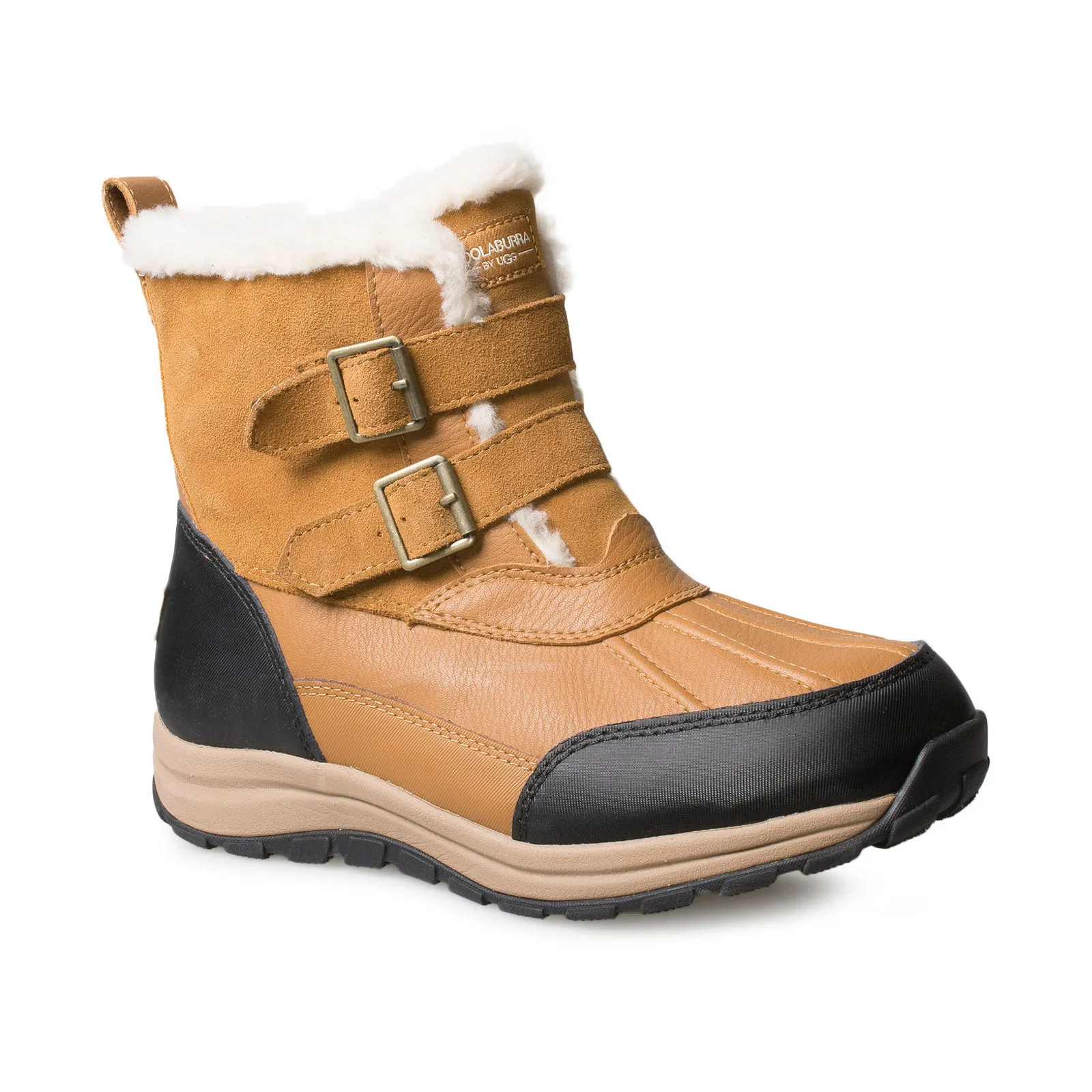 Koolaburra Imree Moto Chestnut Boots - Women's