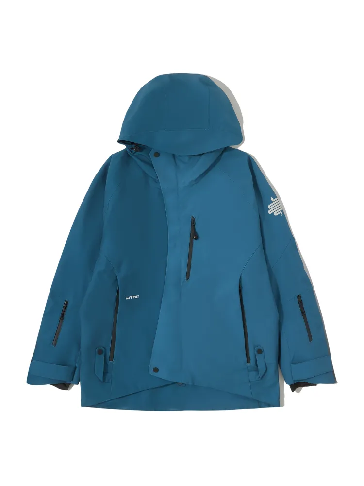 LITAN Gradient Color Mountain Snow Jacket - Men's