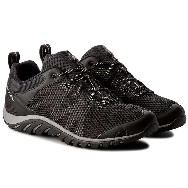 Mens Merrell Rapidbow Lace-Up Black Synthetic Boots - Style J343109C, Durable & Comfortable Outdoor Footwear