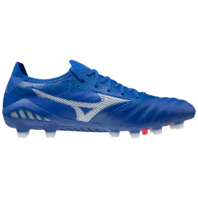 Mizuno Morelia Neo III Elite FG Lace-Up Blue Smooth Leather Mens Football Boots P1GA2091_25