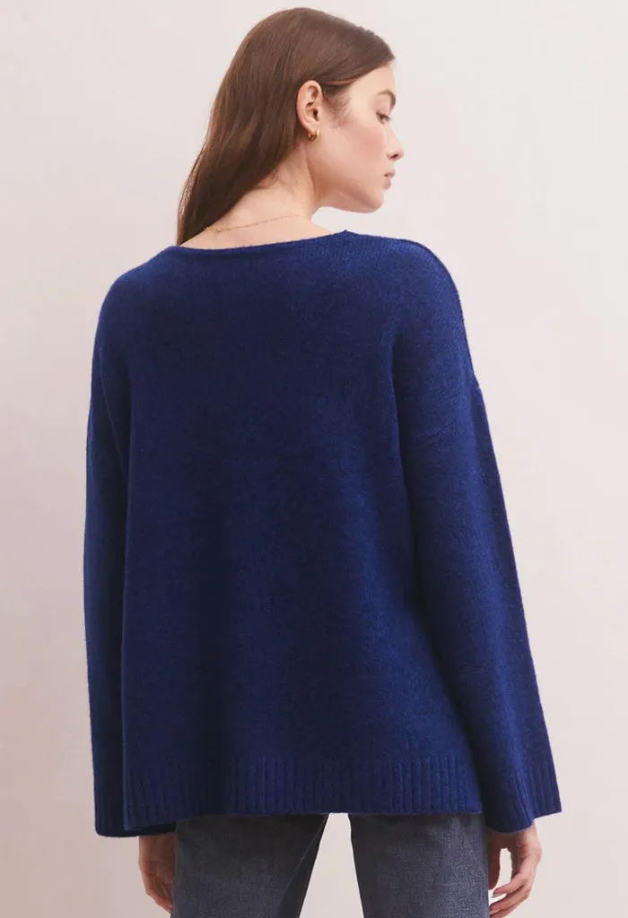 Modern Sweater-Blue