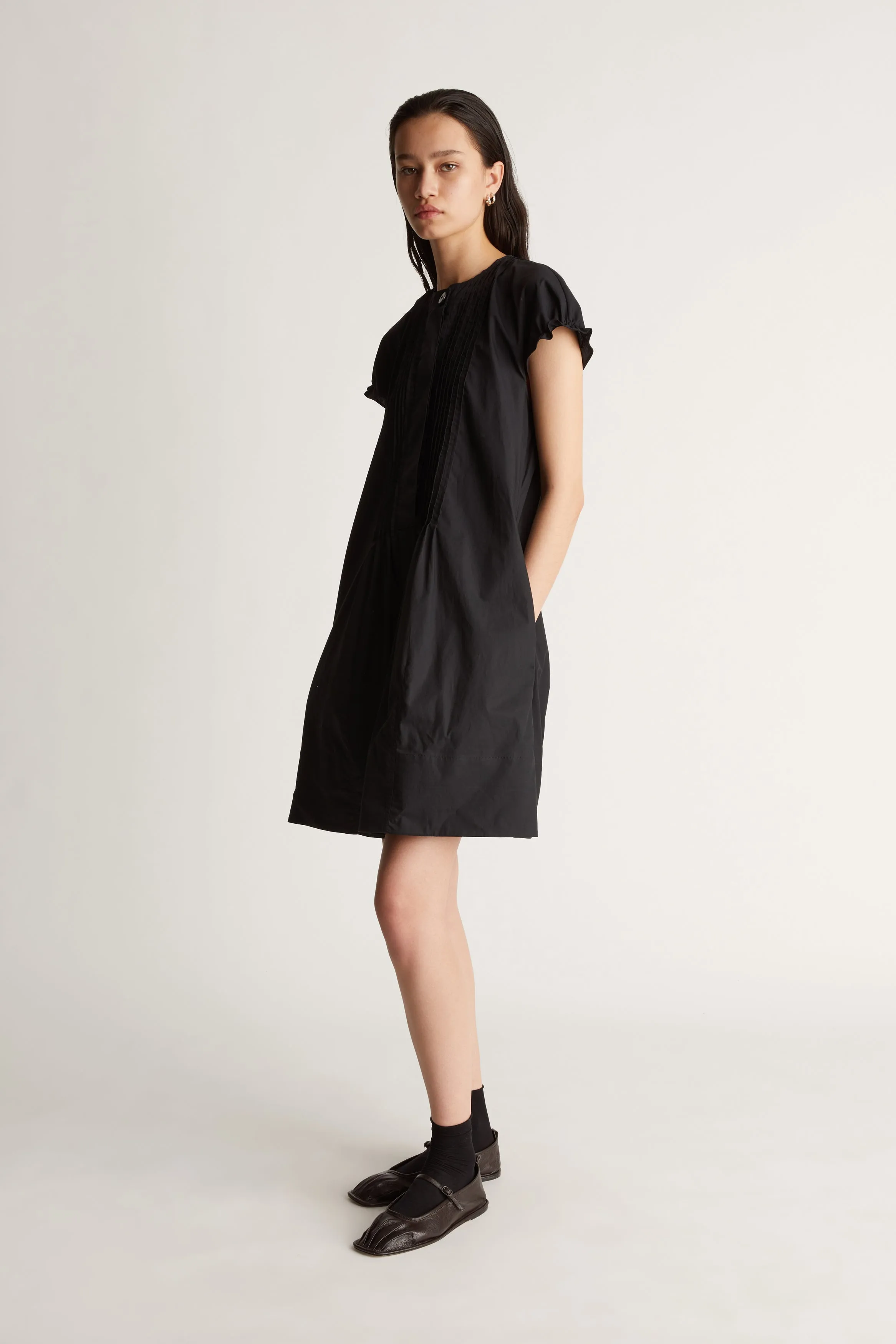 Myles Pintuck Dress