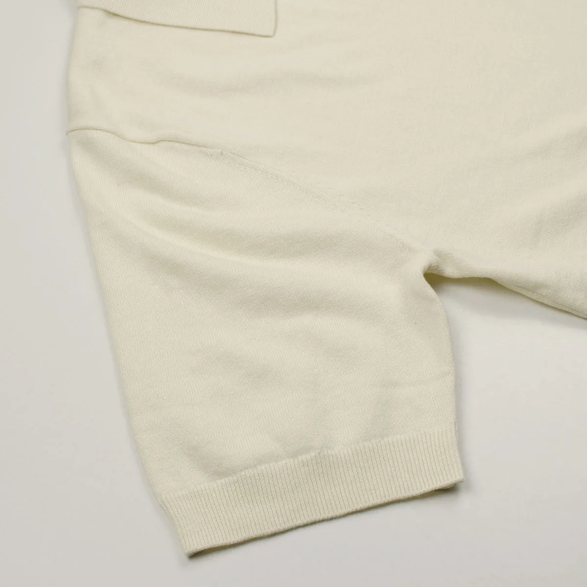 Norse Projects - Leif Cotton Linen Polo - Kit White