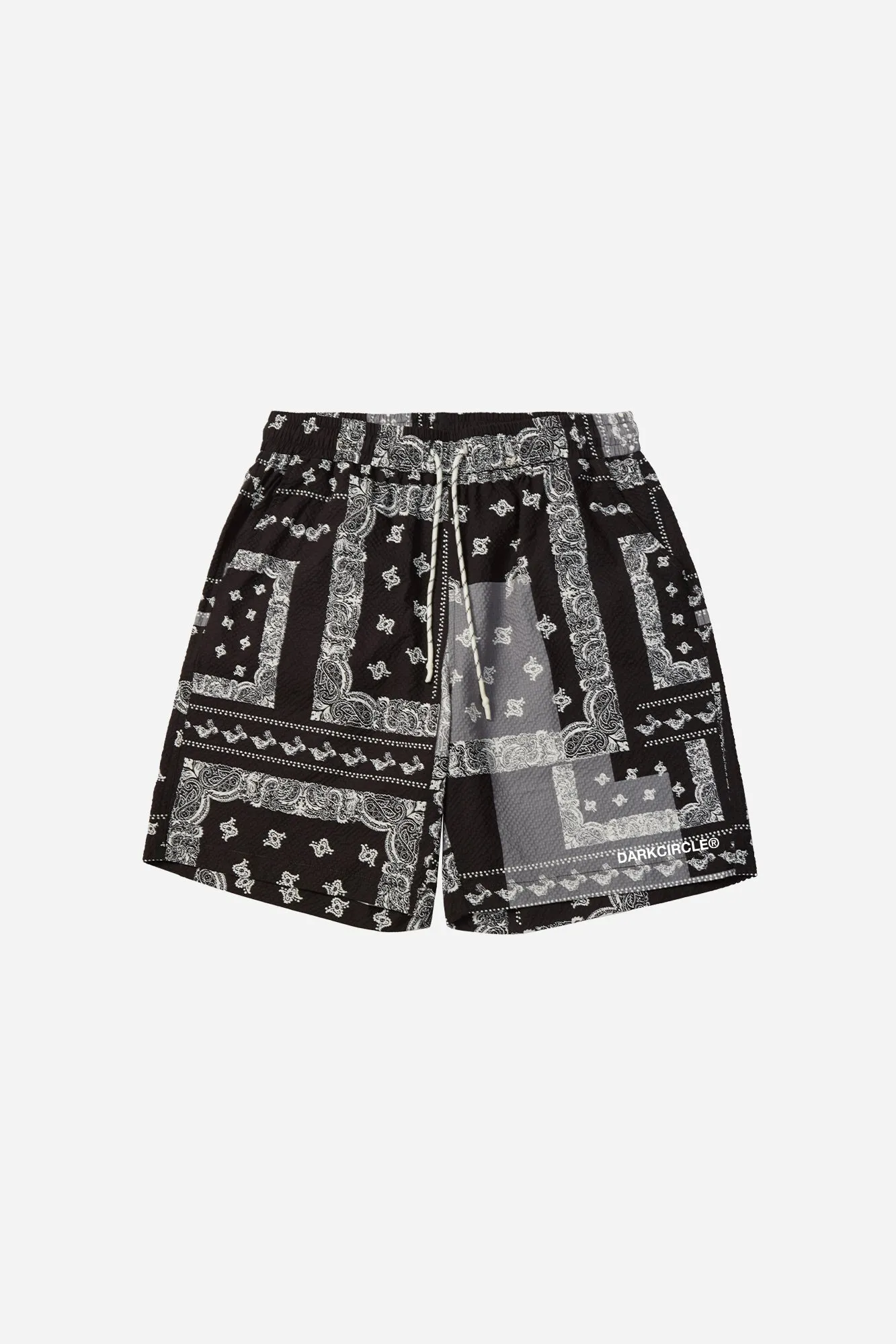 Paisley Shorts - Black