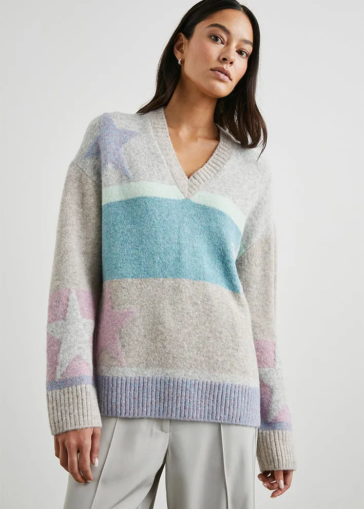 Rails Mia Sweater - Heathered Stars