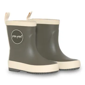 Rainboots Pompom - Hunter Green