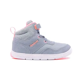 Reebok Ventureflex Sneaker Lace-Up Grey Suede Leather Kids Boots BS6316