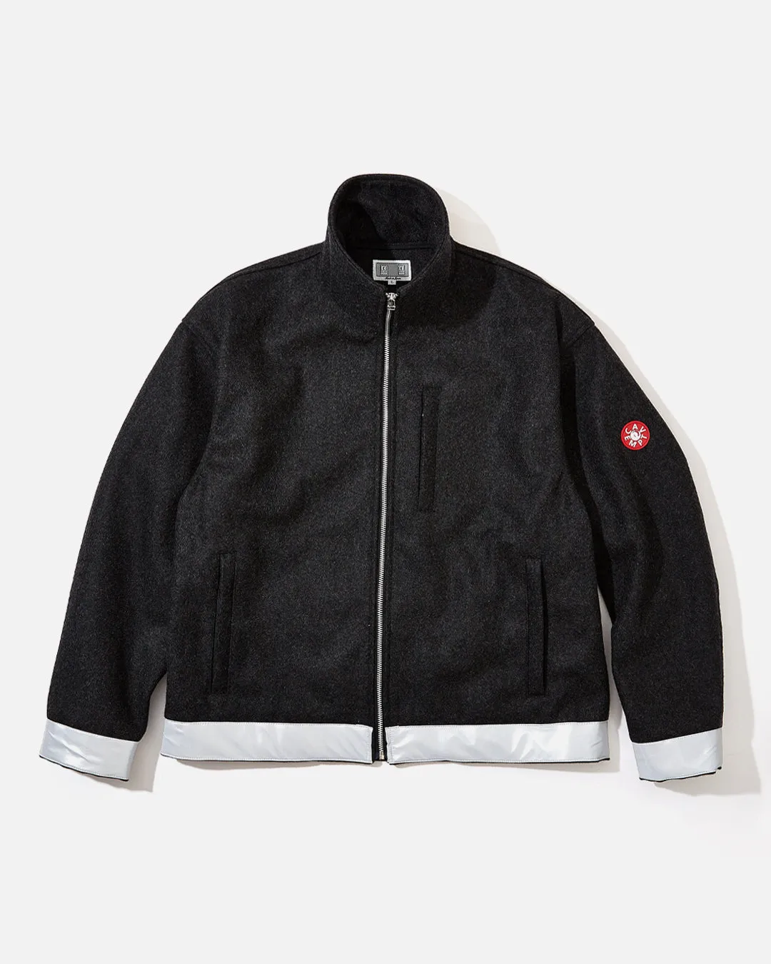 Reflect Wool Zip Jacket - Charcoal