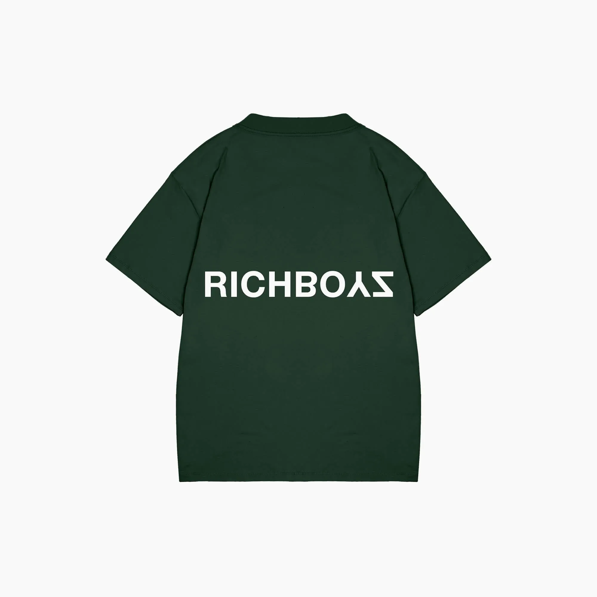 RELAXED DROP SHOULDER TEE - HUNTER GREEN