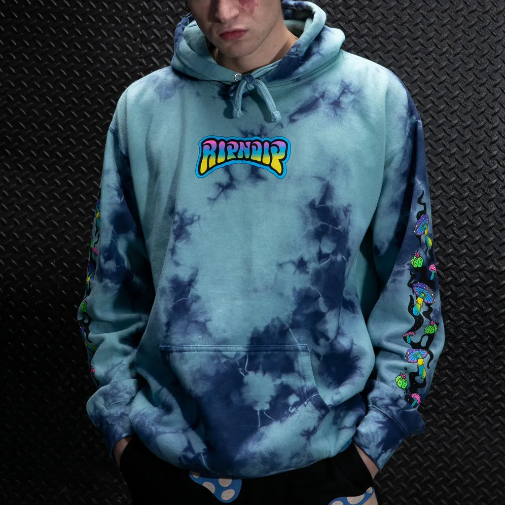 RIPNDIP PSYCHEDELIC GARDEN HOODIE-NAVY