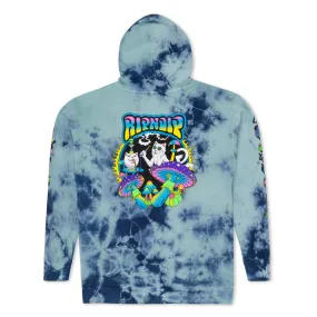 RIPNDIP PSYCHEDELIC GARDEN HOODIE-NAVY