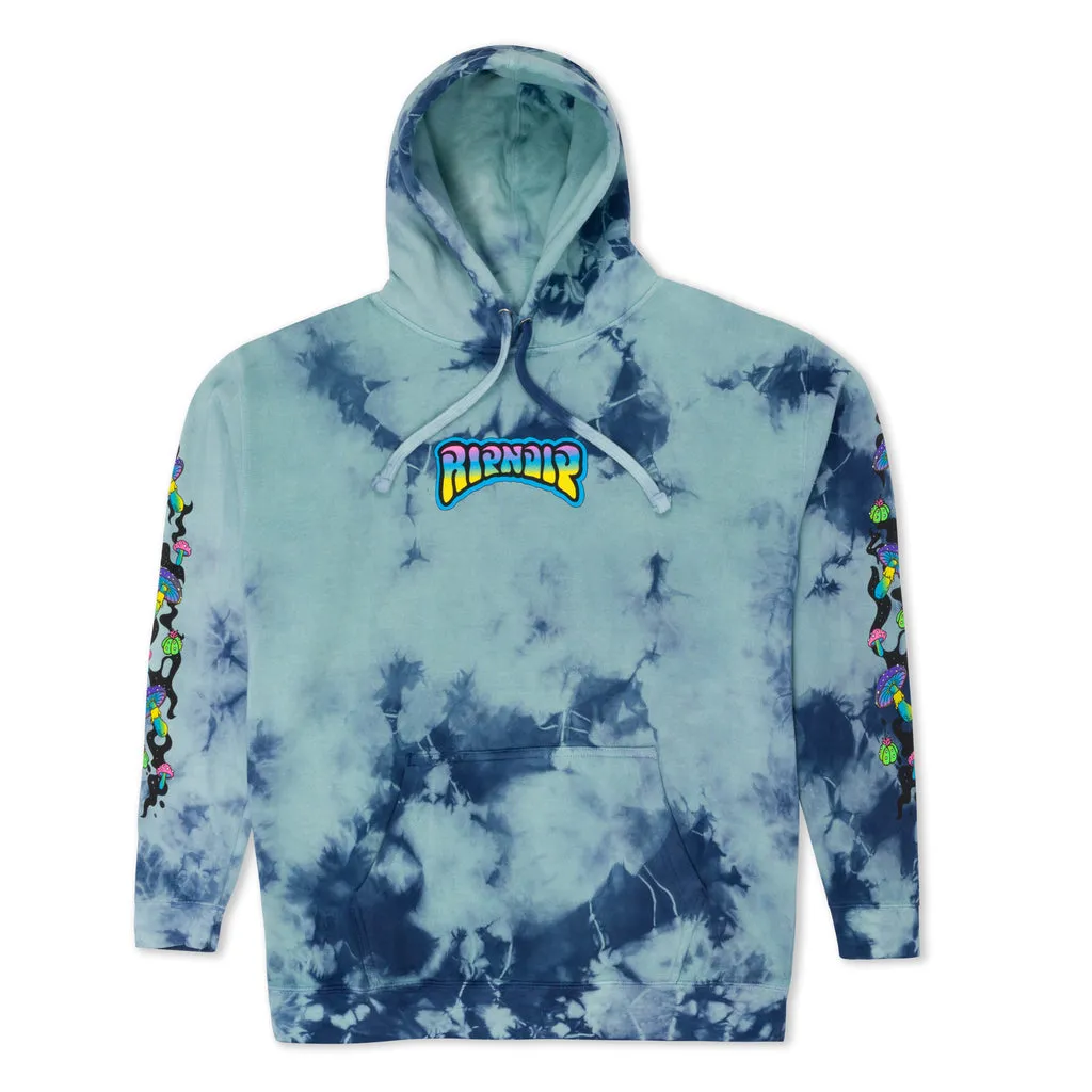 RIPNDIP PSYCHEDELIC GARDEN HOODIE-NAVY