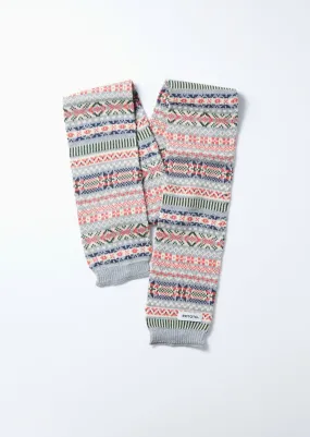 Rototo - Sockstole Fairisle Pattern - Gray