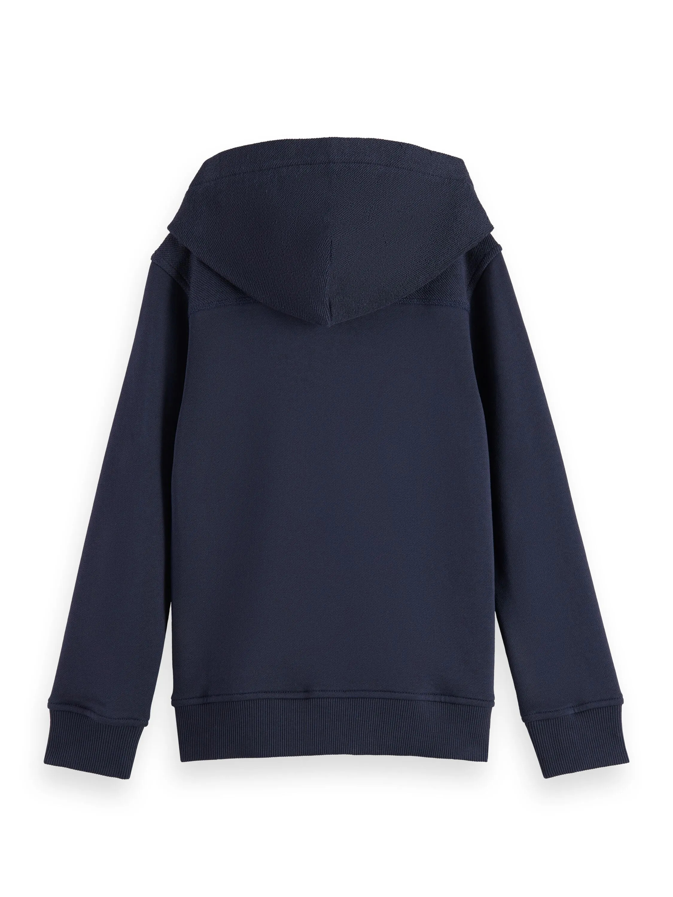 Scotch & Soda Boys Navy Zip-Up Hoodie_ 176042