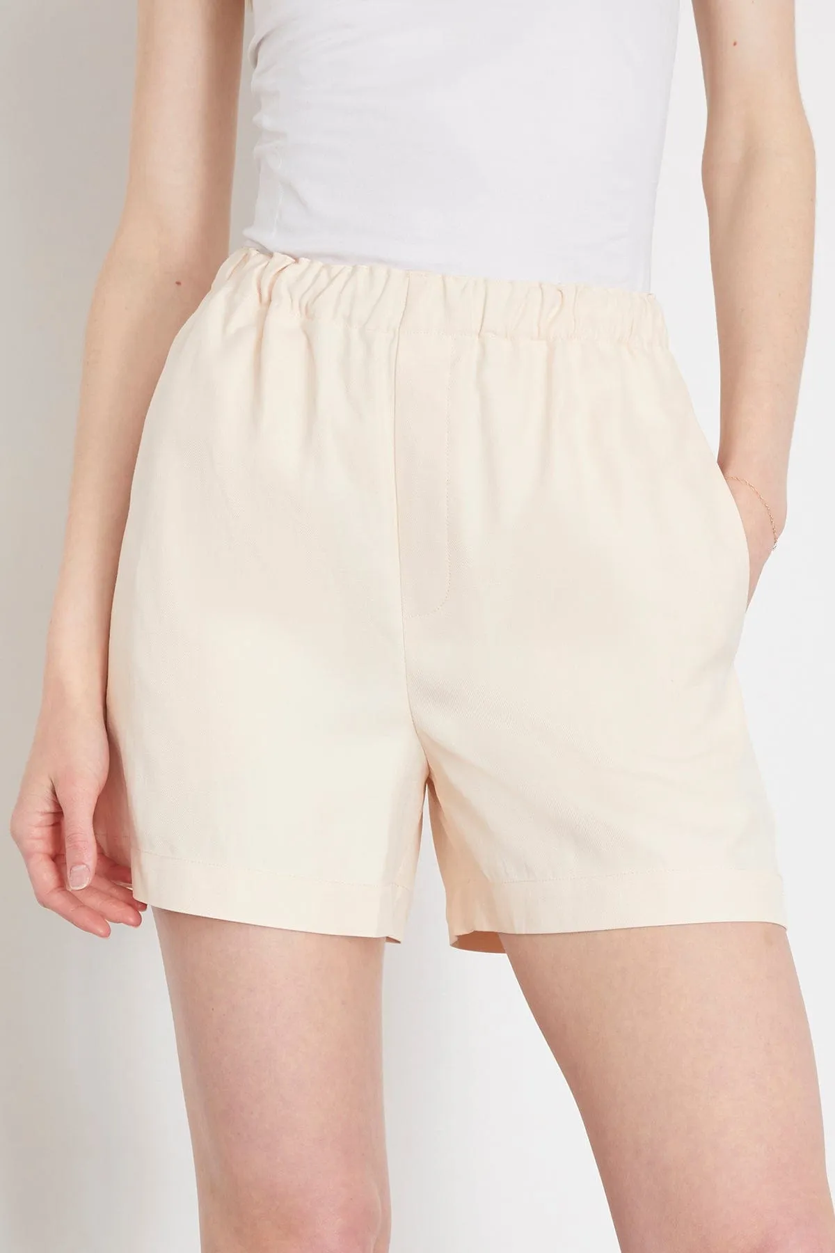 Seto Shorts in Cream Rose